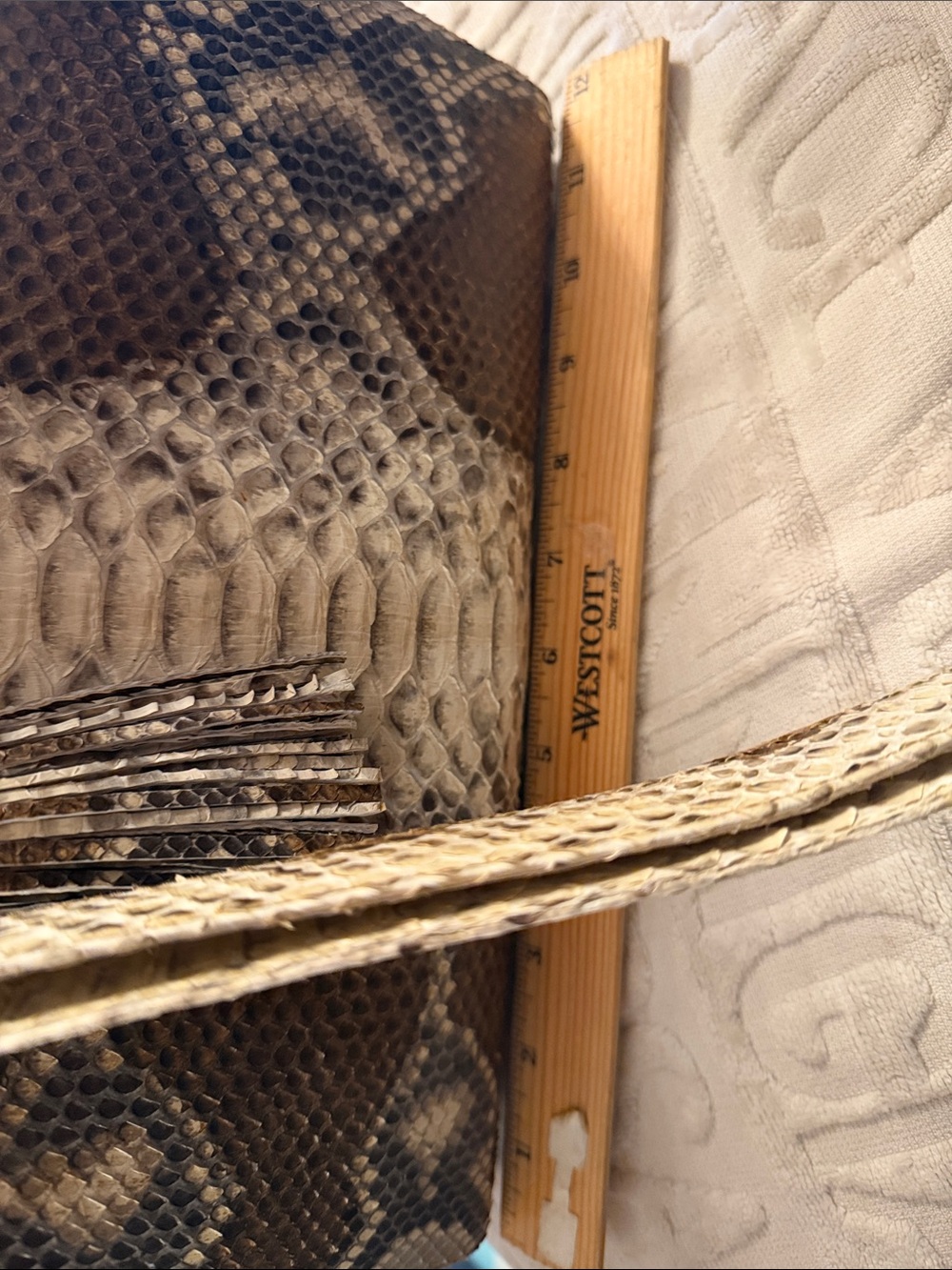 Python custom satchel bag - Picture 8 of 12